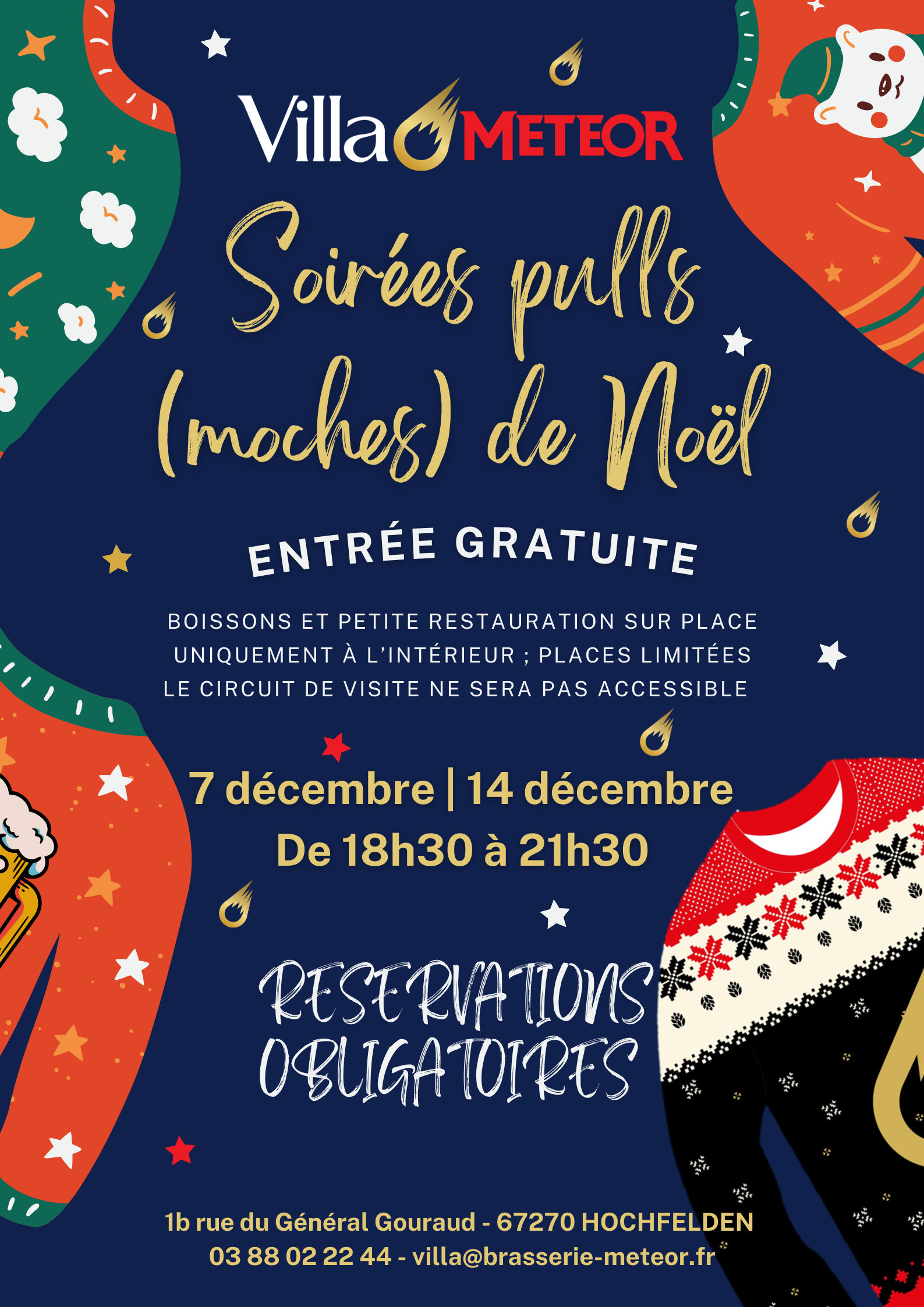 Soiree pull de noel deals